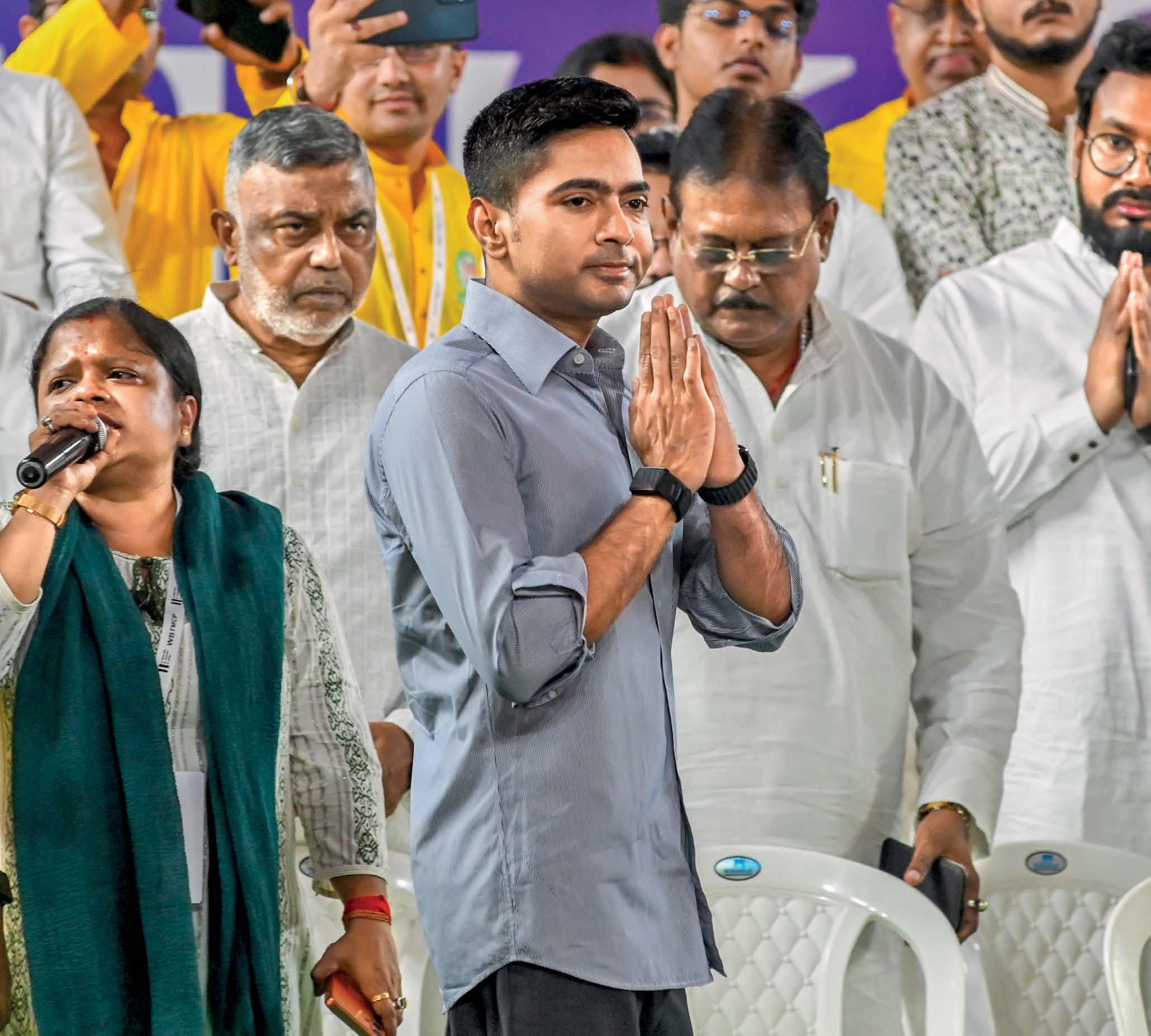 ABHISHEK SPREADS HIS WINGS